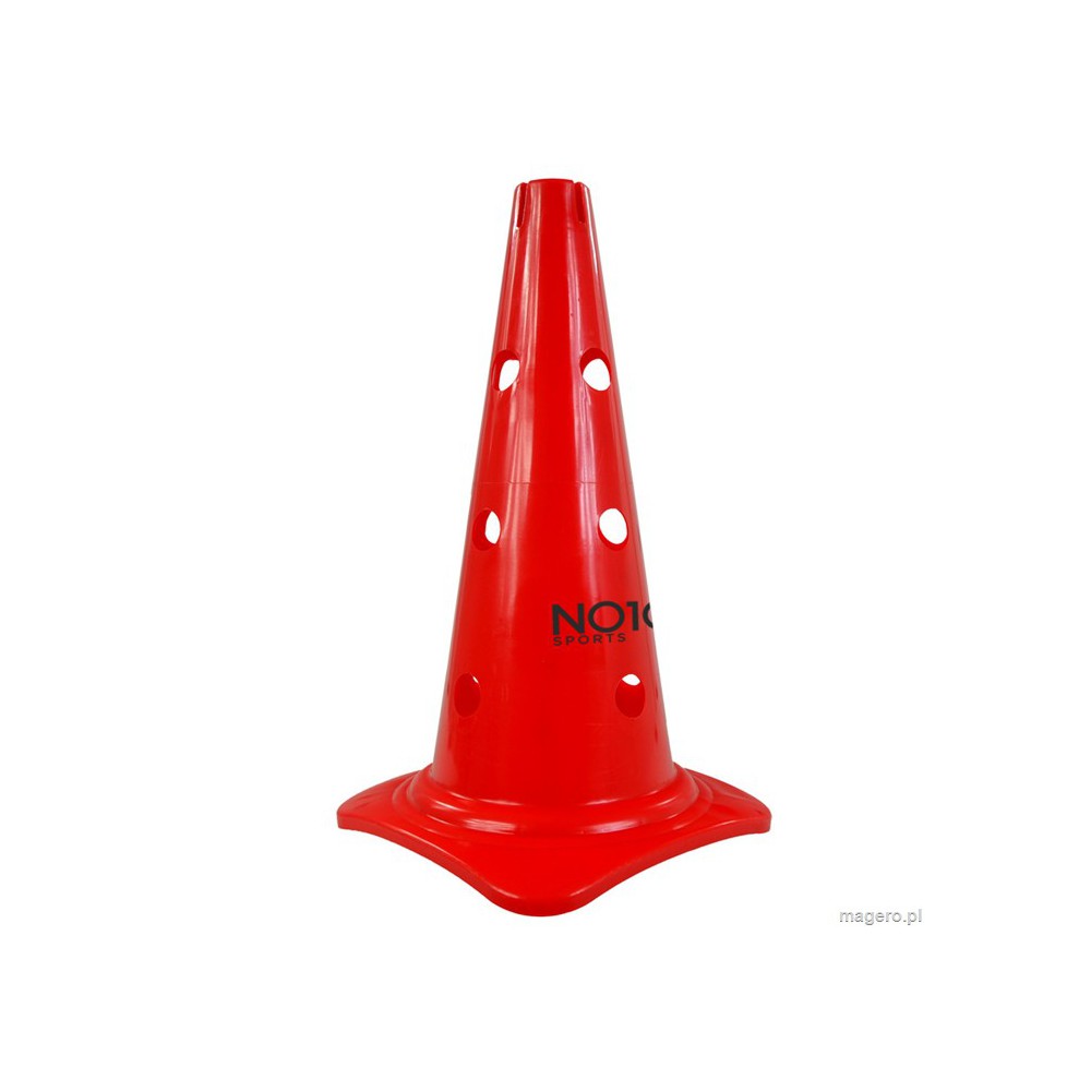 Pachołek z otworami NO10 czerwony 40cm VCM-16H12 R
