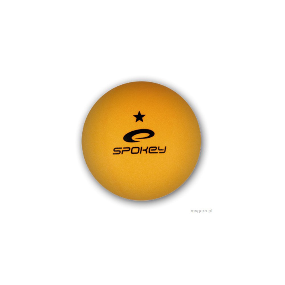 Piłeczki do ping ponga Spokey Skilled** pomarańczowa 6szt 81875
