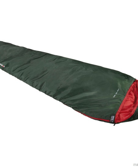 Śpiwór High Peak Lite Pak 1200 225x80x50 cm zielono-czerwony 23263