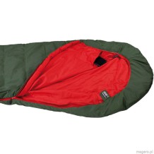 Śpiwór High Peak Pak 1000 220x80x50 cm zielono-czerwony 23250