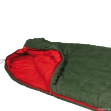 Śpiwór High Peak Pak 600 210x75x50 cm zielono-czerwony 23246