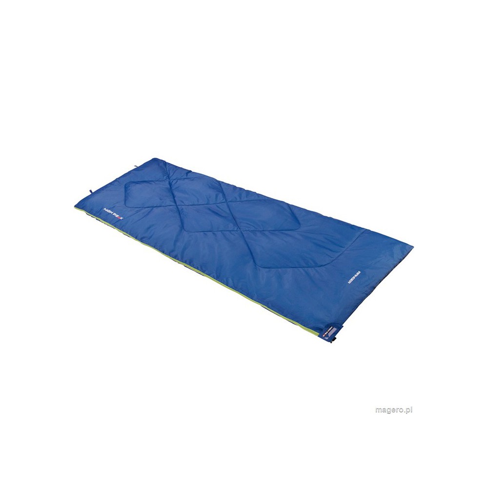Śpiwór High Peak Ranger 180x75 cm niebiesko-granatowy 20034