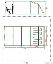Namiot COLEMAN MEADOWOOD 4 LONG  kurier gratis !!