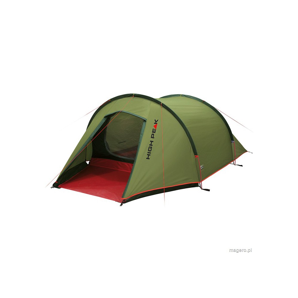 Namiot High Peak Kite 3 LW zielono-czerwony 10344 kurier gratis !!!