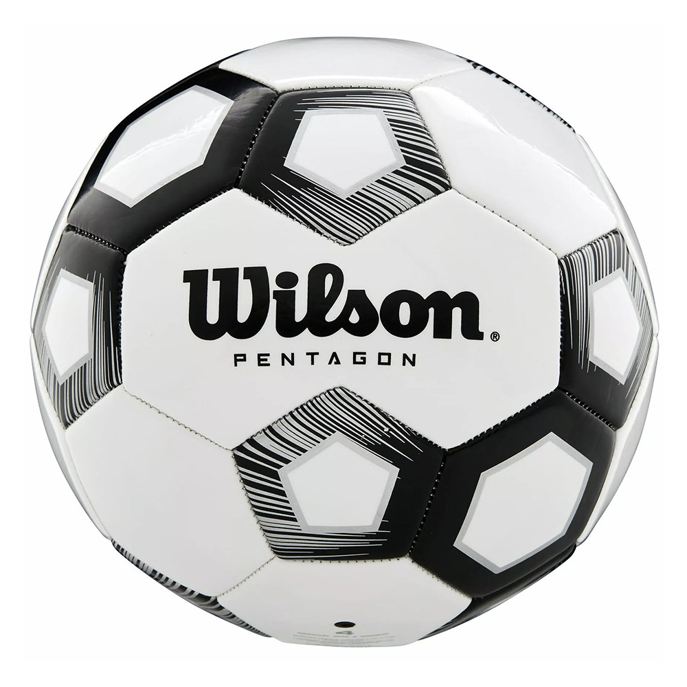 Piłka nożna Wilson Pentagon SB BL biało-czarna WTE8527XB05