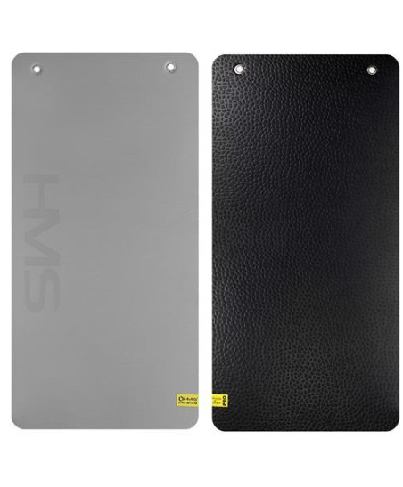 MFK01 GRAY-BLACK MATA FITNESS KLUBOWA Z OTWORAMI HMS PREMIUM
