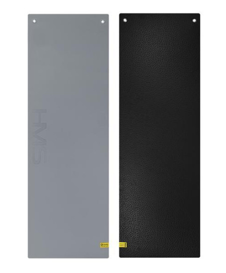 MFK03 GRAY-BLACK MATA FITNESS KLUBOWA Z OTWORAMI HMS PREMIUM