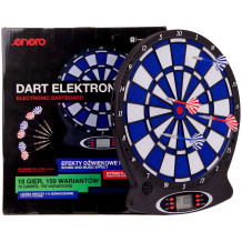 
						Tarcza dart elektroniczny Enero 43cm + 6 lotek
					