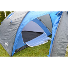 
						Namiot turystyczny 4 Osobowy Cool szaro-niebieski Enero Camp
					