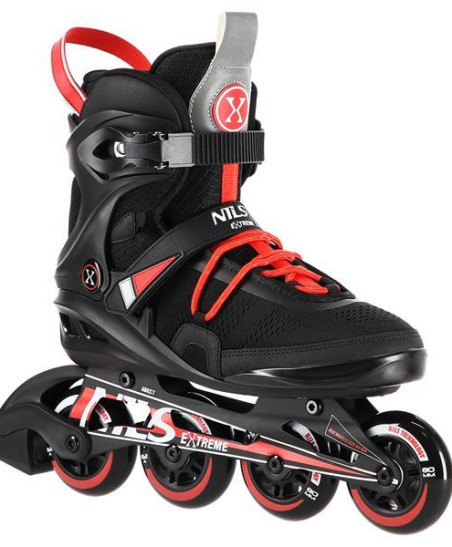 NA14124 CZARNE ROZM. 37 ŁYŻWOROLKI NILS EXTREME