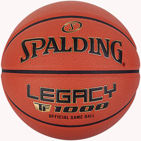 Piłka koszykowa Spalding TF-1000 Legacy Fiba brązowa 76963Z