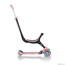 Hulajnoga jeździk rowerek Globber GO-UP Foldable Plus Lights 643-210 Pastel Pink