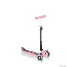Hulajnoga jeździk rowerek Globber GO-UP Foldable Plus Lights 643-210 Pastel Pink
