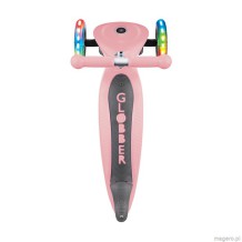 Hulajnoga jeździk rowerek Globber GO-UP Foldable Plus Lights 643-210 Pastel Pink